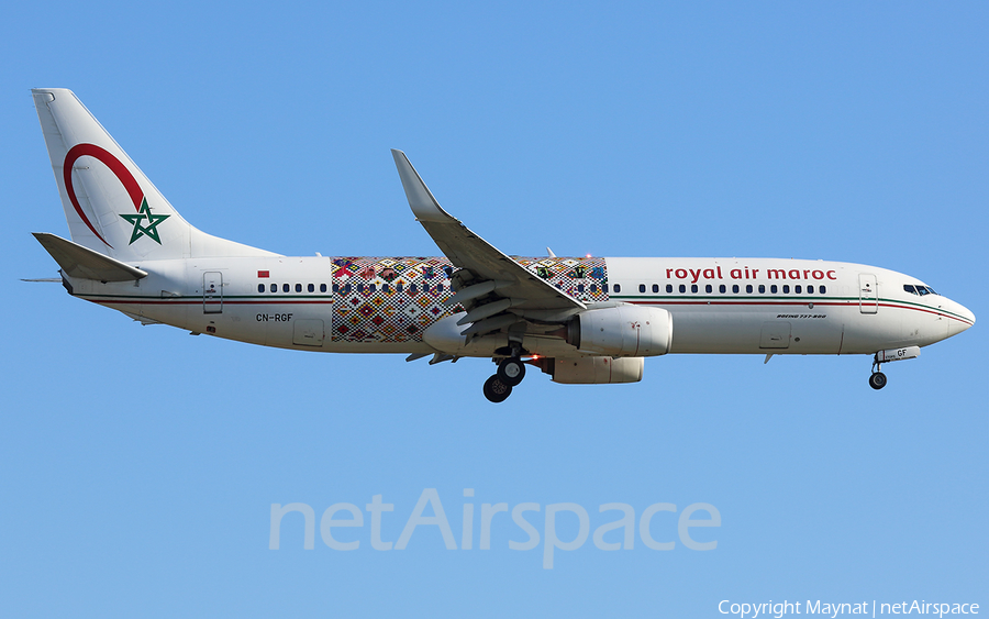 Royal Air Maroc Boeing 737-86N (CN-RGF) | Photo 290032