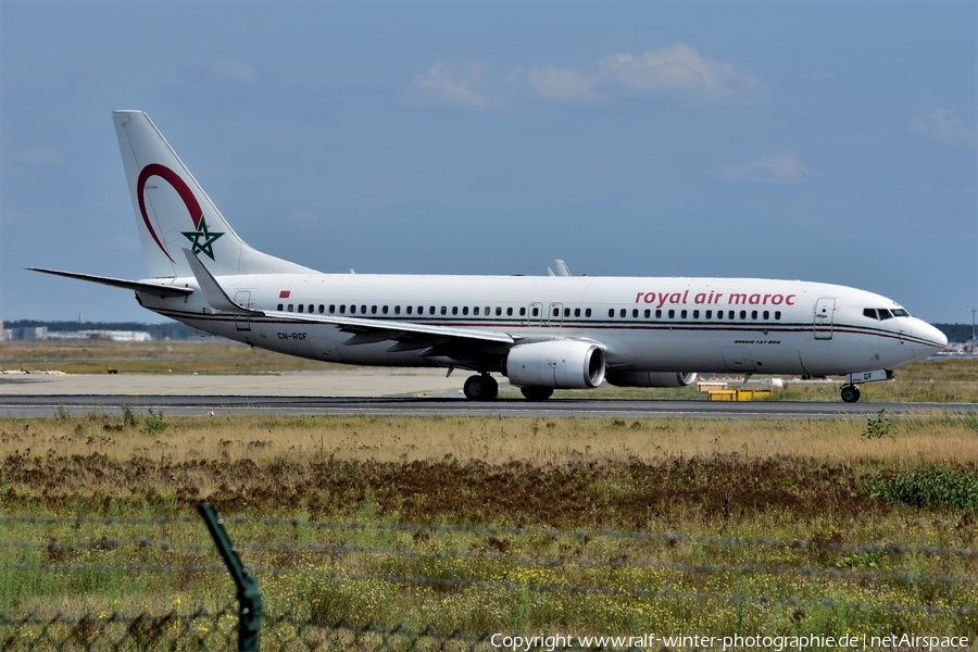 Royal Air Maroc Boeing 737-86N (CN-RGF) | Photo 528253