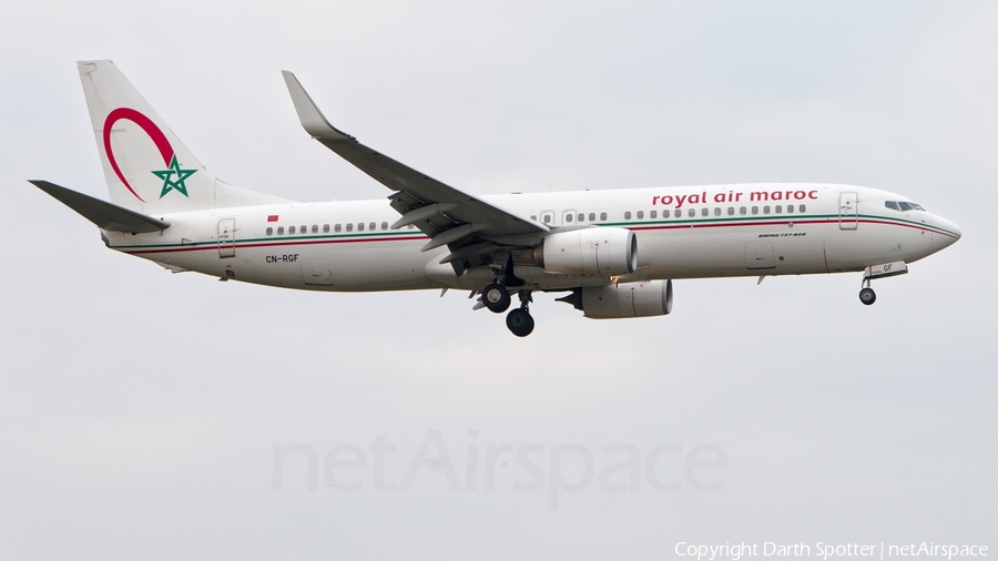 Royal Air Maroc Boeing 737-86N (CN-RGF) | Photo 181434