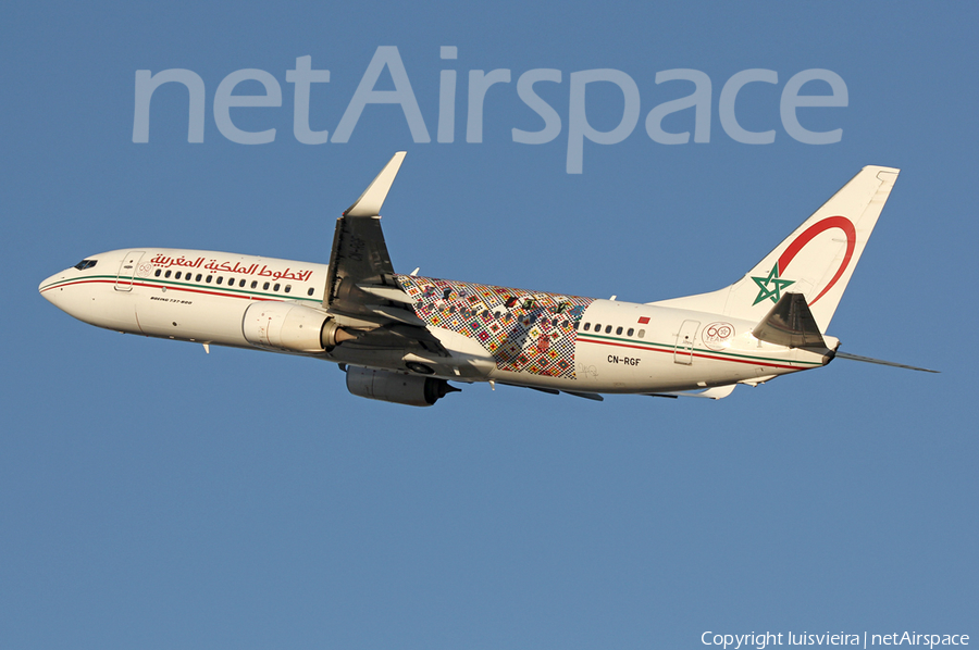 Royal Air Maroc Boeing 737-86N (CN-RGF) | Photo 259579