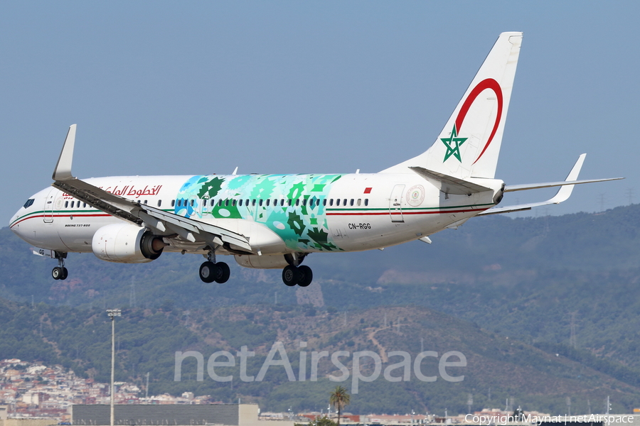Royal Air Maroc Boeing 737-86N (CN-RGG) | Photo 199367