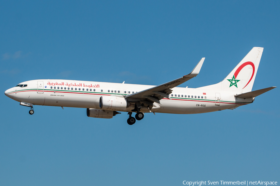 Royal Air Maroc Boeing 737-86N (CN-RGG) | Photo 467244