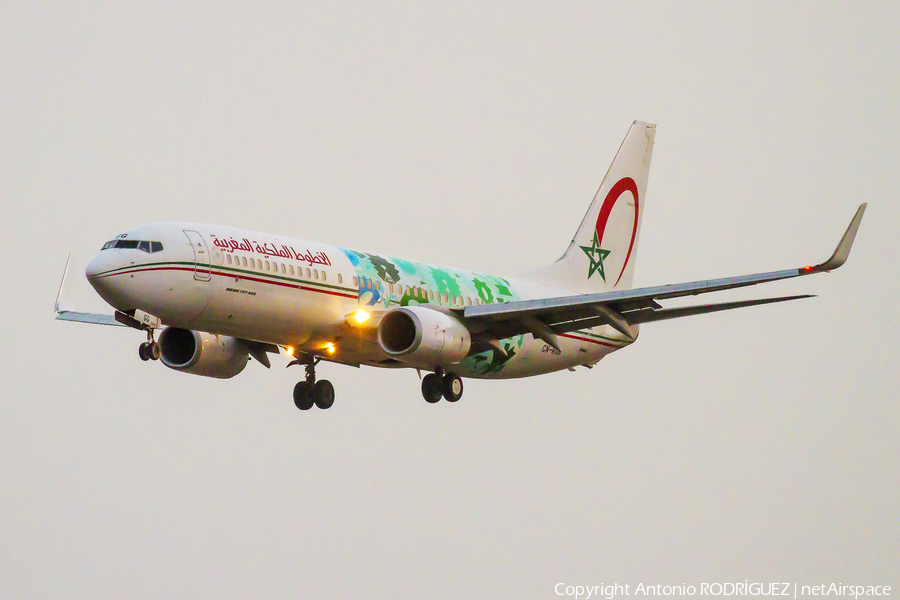 Royal Air Maroc Boeing 737-86N (CN-RGG) | Photo 136163