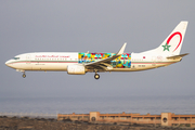 Royal Air Maroc Boeing 737-86N (CN-RGH) at  Gran Canaria, Spain