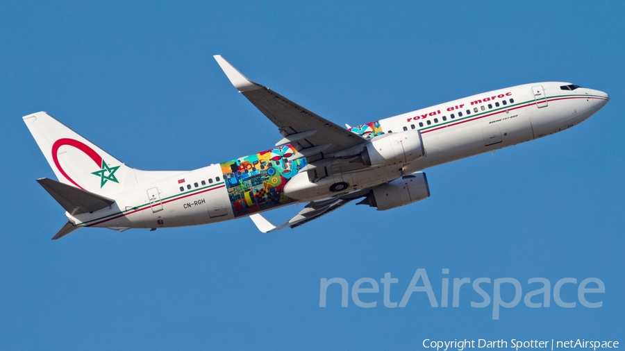 Royal Air Maroc Boeing 737-86N (CN-RGH) | Photo 178942