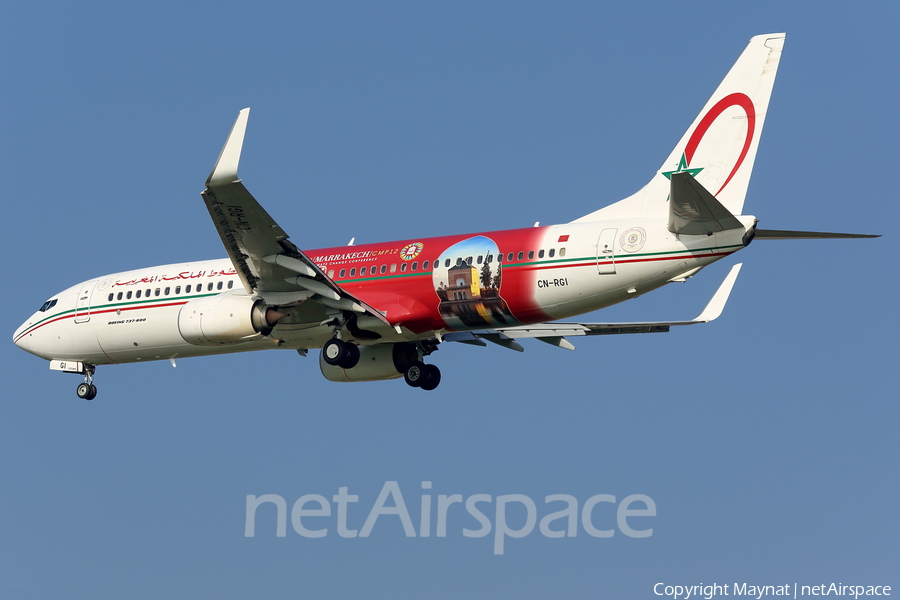 Royal Air Maroc Boeing 737-86N (CN-RGI) | Photo 132175