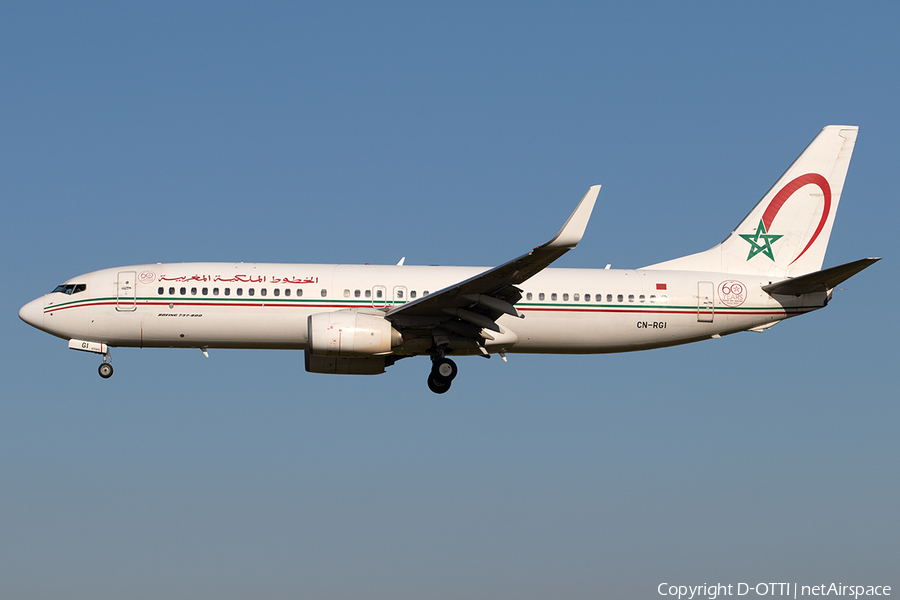 Royal Air Maroc Boeing 737-86N (CN-RGI) | Photo 293115
