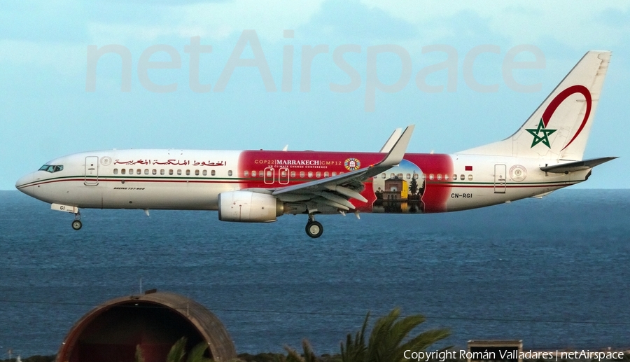 Royal Air Maroc Boeing 737-86N (CN-RGI) | Photo 336969