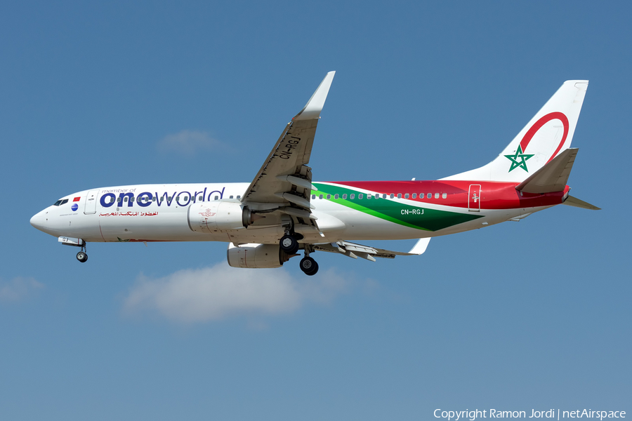 Royal Air Maroc Boeing 737-8B6 (CN-RGJ) | Photo 469746