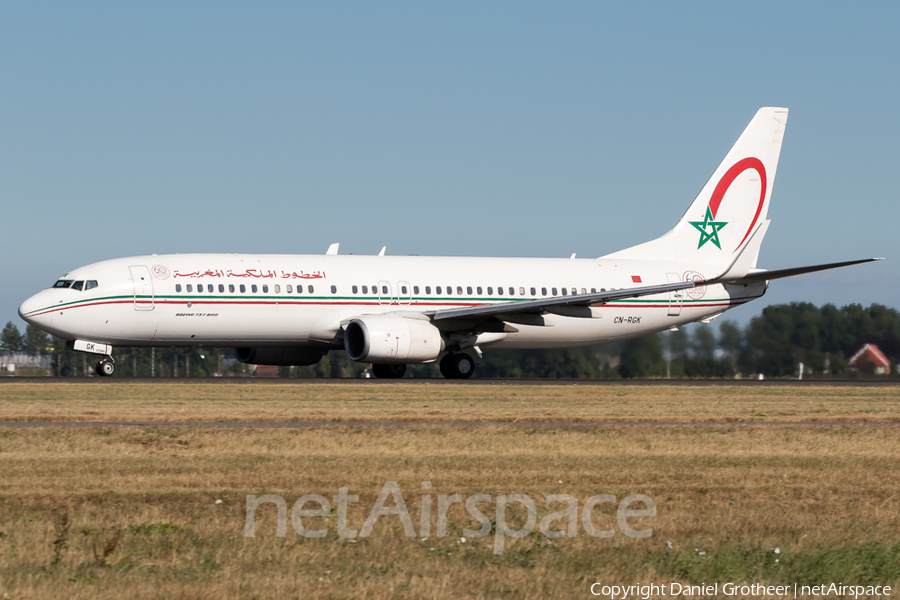 Royal Air Maroc Boeing 737-8B6 (CN-RGK) | Photo 255912
