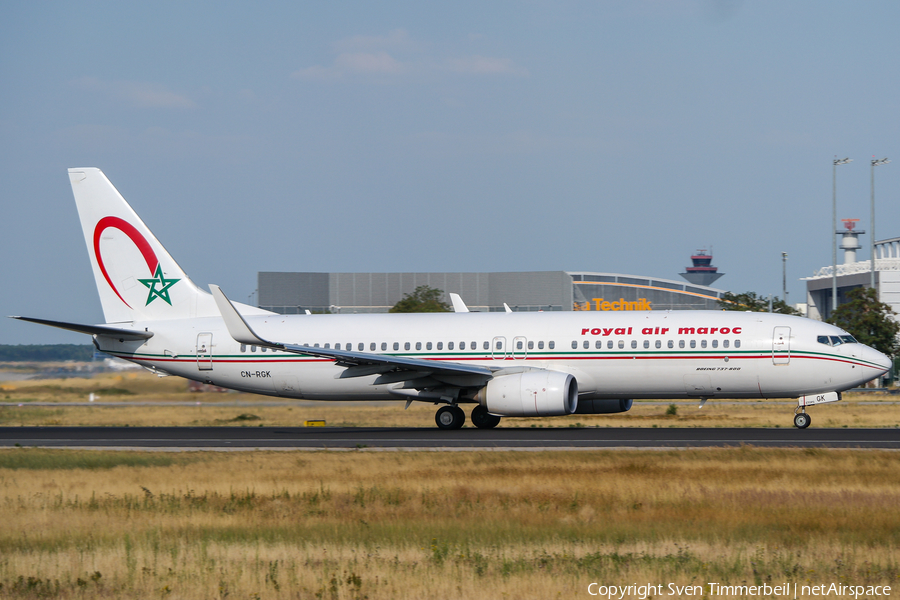 Royal Air Maroc Boeing 737-8B6 (CN-RGK) | Photo 102855