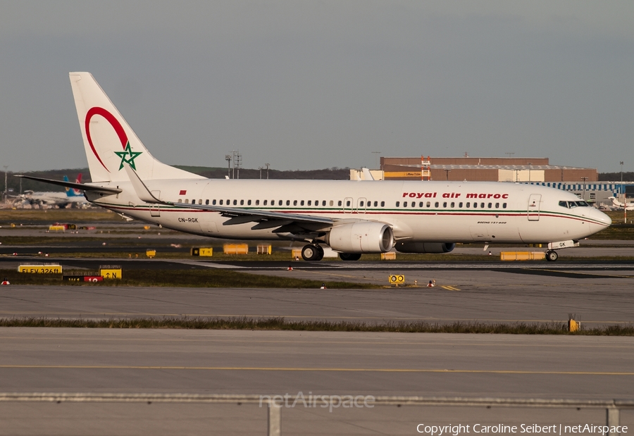Royal Air Maroc Boeing 737-8B6 (CN-RGK) | Photo 159303