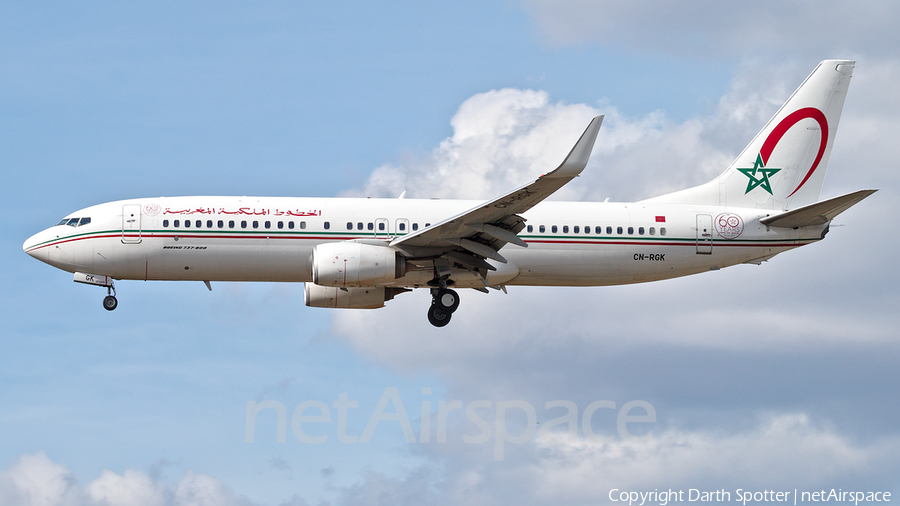 Royal Air Maroc Boeing 737-8B6 (CN-RGK) | Photo 258250