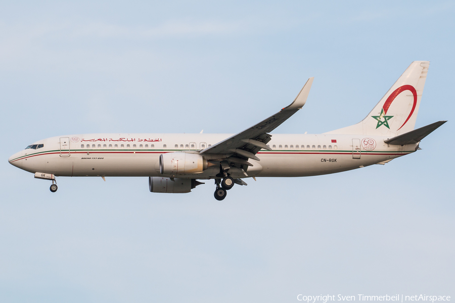 Royal Air Maroc Boeing 737-8B6 (CN-RGK) | Photo 352153
