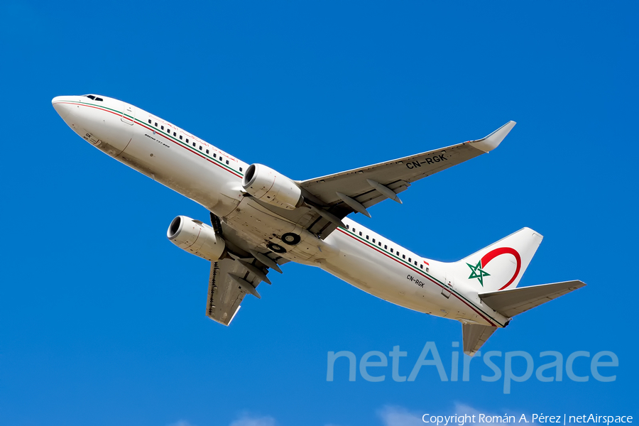 Royal Air Maroc Boeing 737-8B6 (CN-RGK) | Photo 285866