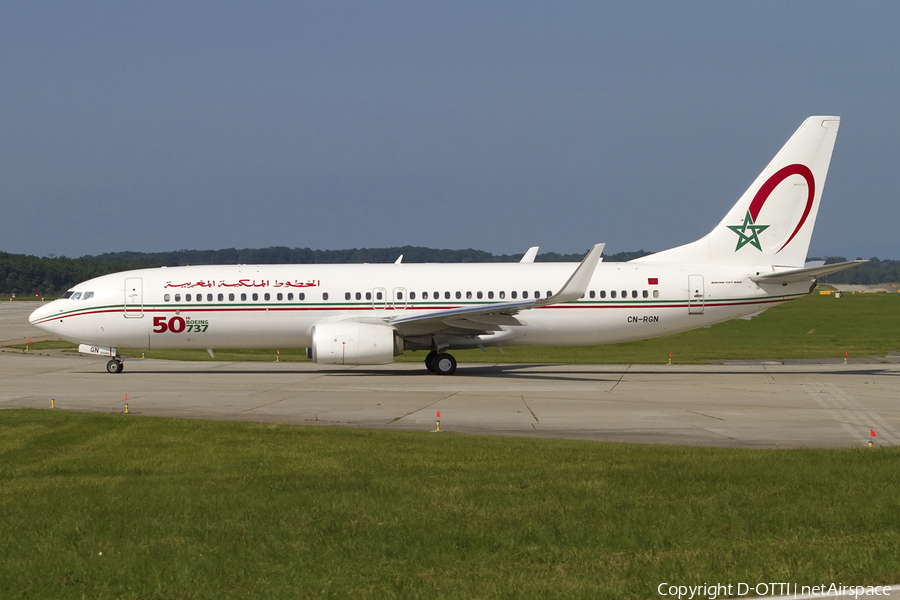 Royal Air Maroc Boeing 737-8B6 (CN-RGN) | Photo 410759