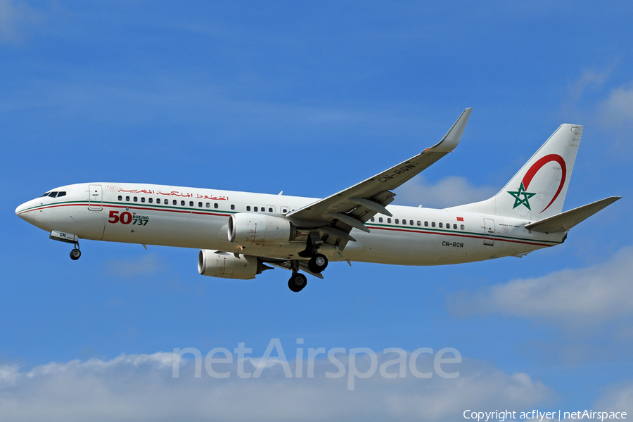 Royal Air Maroc Boeing 737-8B6 (CN-RGN) | Photo 345872