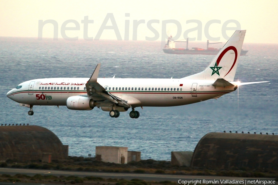 Royal Air Maroc Boeing 737-8B6 (CN-RGN) | Photo 336971