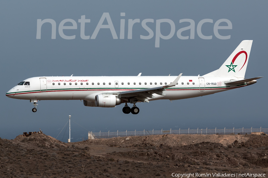 Royal Air Maroc Embraer ERJ-190AR (ERJ-190-100IGW) (CN-RGQ) | Photo 344223