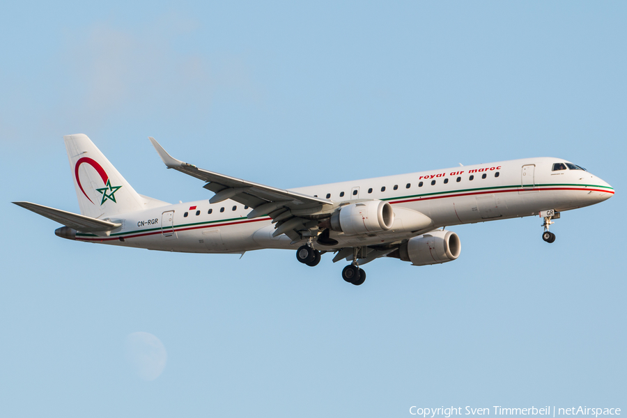 Royal Air Maroc Embraer ERJ-190AR (ERJ-190-100IGW) (CN-RGR) | Photo 344055