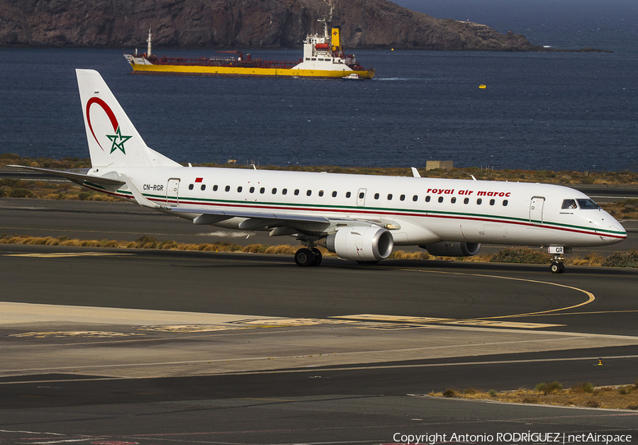 Royal Air Maroc Embraer ERJ-190AR (ERJ-190-100IGW) (CN-RGR) | Photo 128368