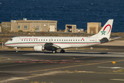 Royal Air Maroc Embraer ERJ-190AR (ERJ-190-100IGW) (CN-RGR) at  Gran Canaria, Spain