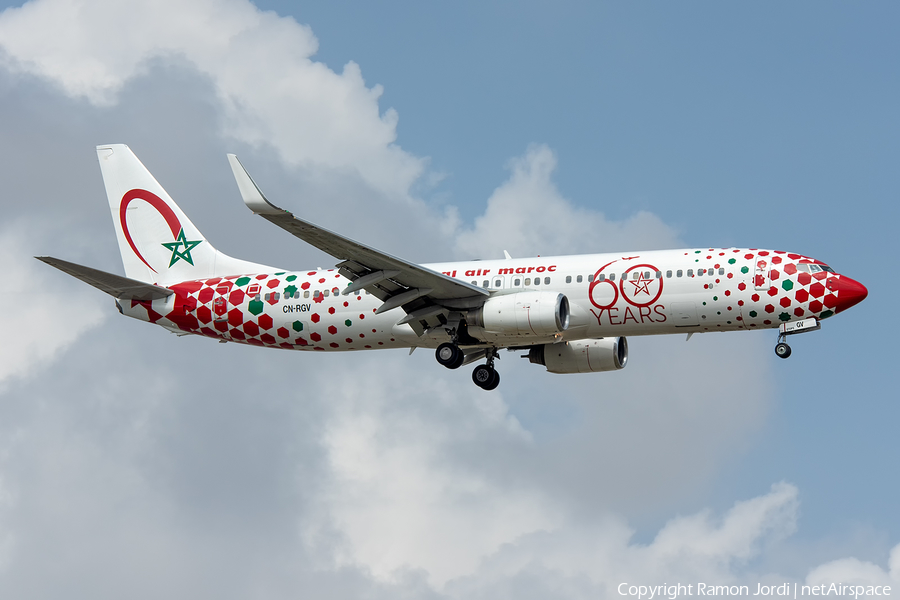 Royal Air Maroc Boeing 737-85P (CN-RGV) | Photo 263559