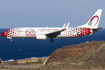 Royal Air Maroc Boeing 737-85P (CN-RGV) at  Gran Canaria, Spain
