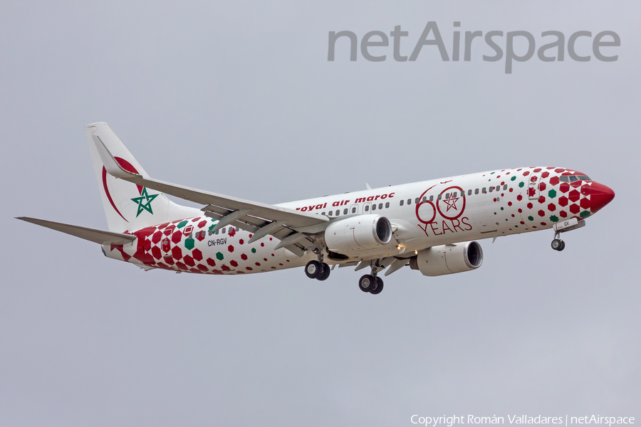 Royal Air Maroc Boeing 737-85P (CN-RGV) | Photo 459977