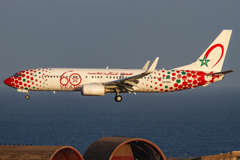 Royal Air Maroc Boeing 737-85P (CN-RGV) at  Gran Canaria, Spain