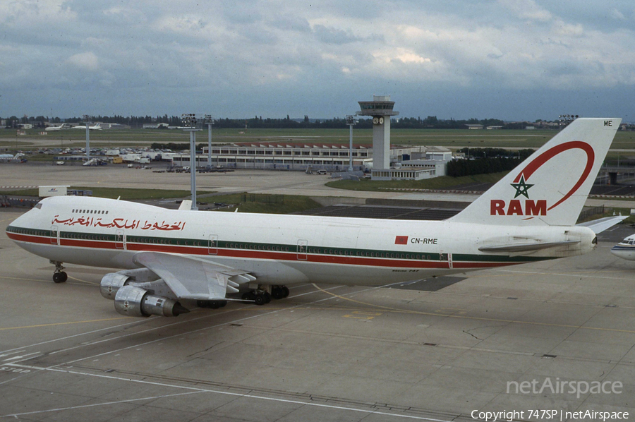 Royal Air Maroc Boeing 747-2B6B (CN-RME) | Photo 37822