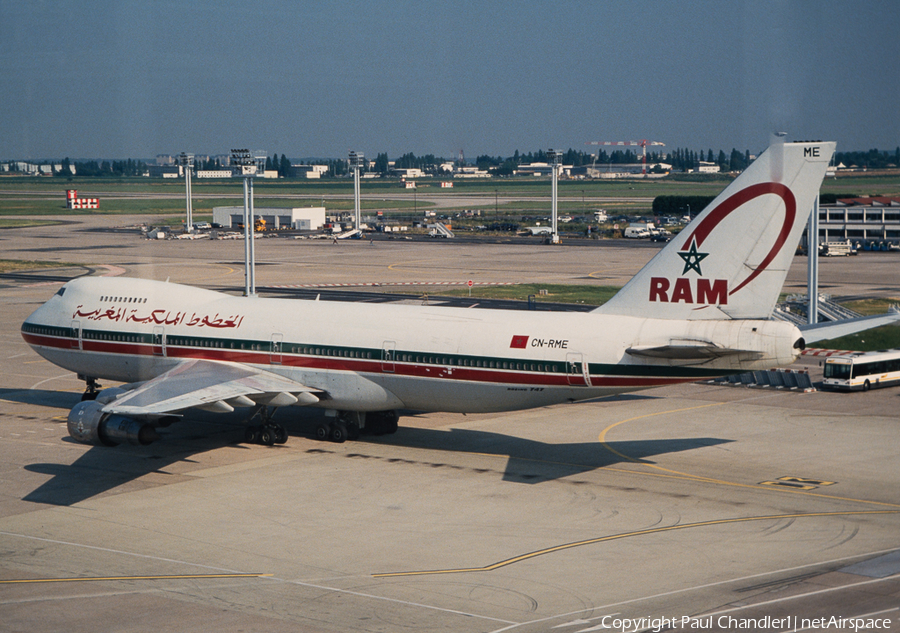 Royal Air Maroc Boeing 747-2B6B (CN-RME) | Photo 74881