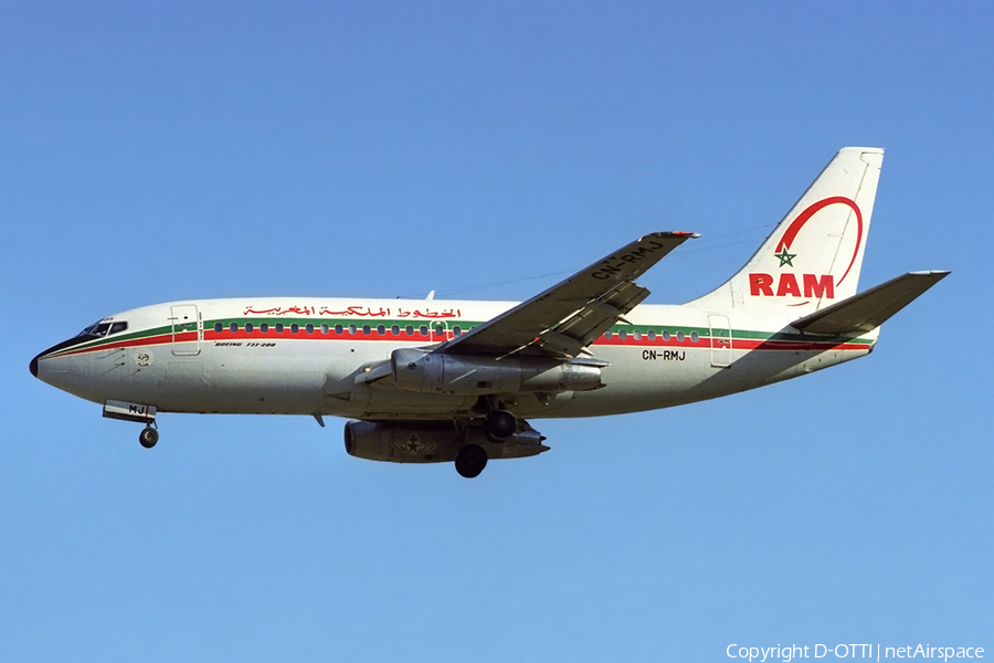 Royal Air Maroc Boeing 737-2B6C(Adv) (CN-RMJ) | Photo 375696