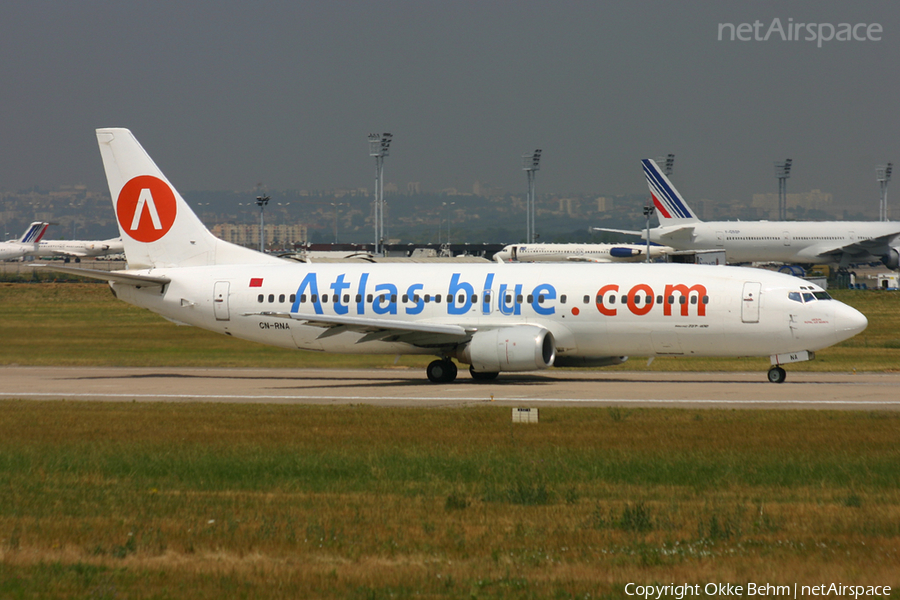 Atlas Blue Boeing 737-4B6 (CN-RNA) | Photo 38230