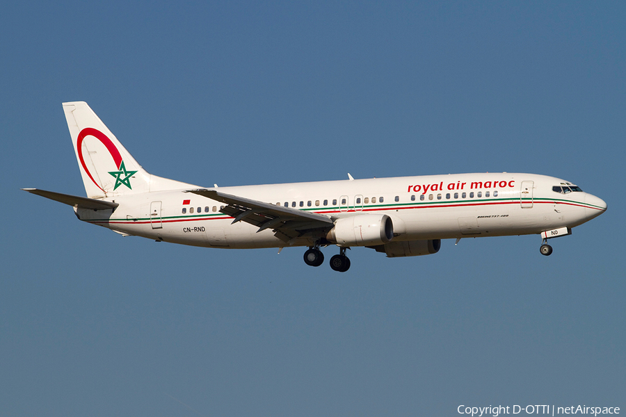 Royal Air Maroc Boeing 737-4B6 (CN-RND) | Photo 371535