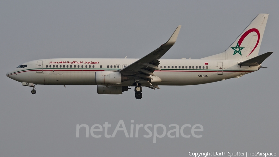 Royal Air Maroc Boeing 737-8B6 (CN-RNK) | Photo 227964