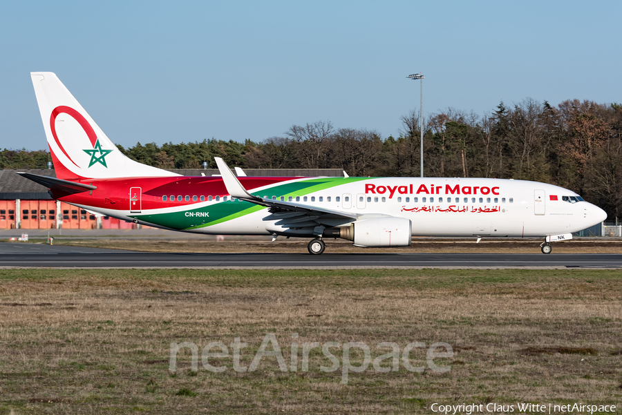 Royal Air Maroc Boeing 737-8B6 (CN-RNK) | Photo 307849