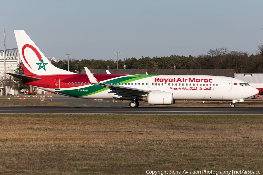 Royal Air Maroc Boeing 737-8B6 (CN-RNK) | Photo 330523