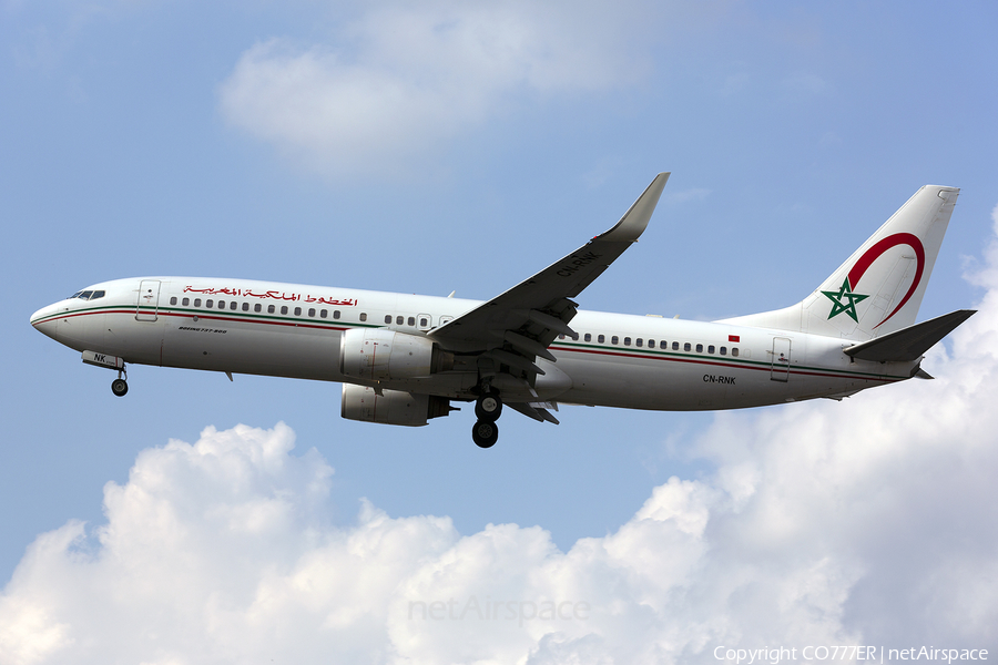 Royal Air Maroc Boeing 737-8B6 (CN-RNK) | Photo 395817