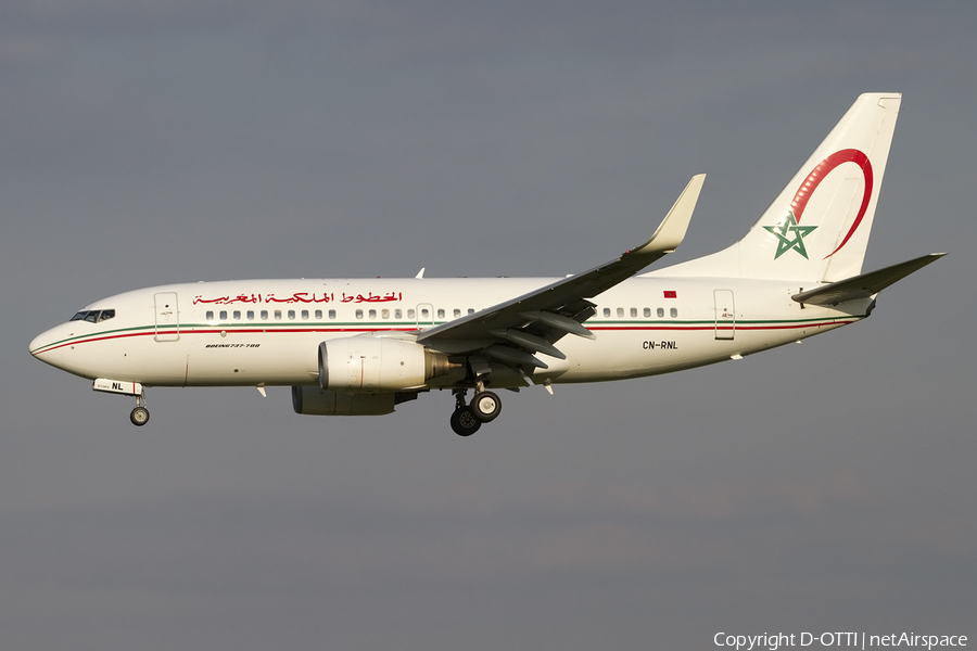 Royal Air Maroc Boeing 737-7B6 (CN-RNL) | Photo 437910