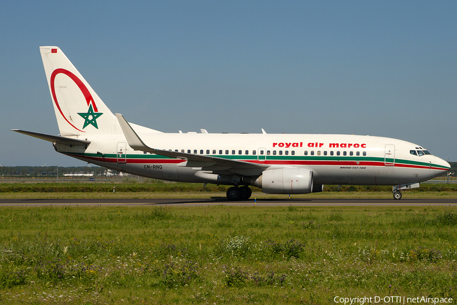 Royal Air Maroc Boeing 737-7B6 (CN-RNQ) | Photo 202846