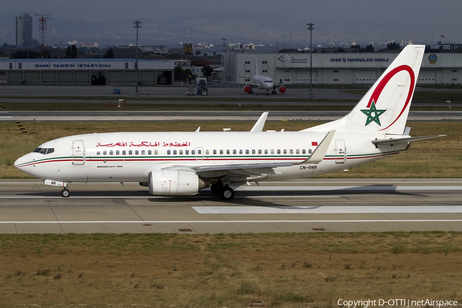 Royal Air Maroc Boeing 737-7B6 (CN-RNR) | Photo 409444