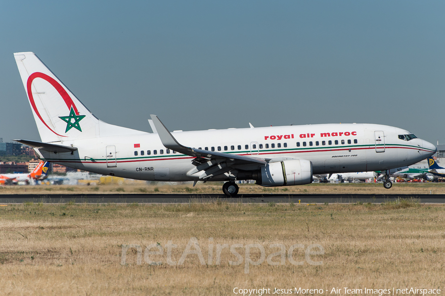 Royal Air Maroc Boeing 737-7B6 (CN-RNR) | Photo 171691