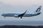 Royal Air Maroc Boeing 737-8B6 (CN-RNU) at  Gran Canaria, Spain