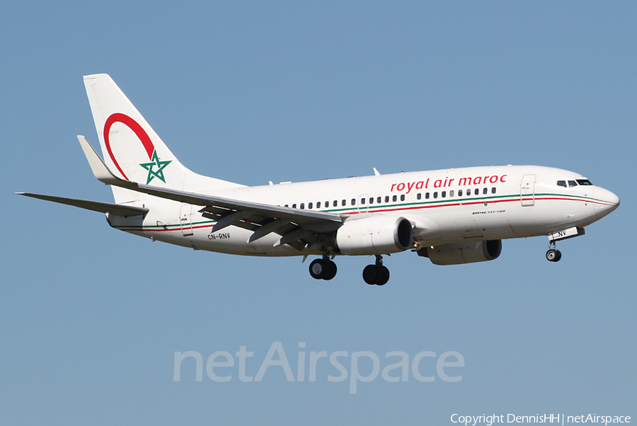 Royal Air Maroc Boeing 737-7B6 (CN-RNV) | Photo 383863