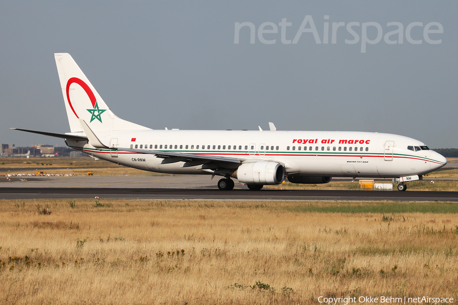 Royal Air Maroc Boeing 737-8B6 (CN-RNW) | Photo 81043