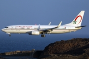 Royal Air Maroc Boeing 737-8B6 (CN-RNZ) at  Gran Canaria, Spain