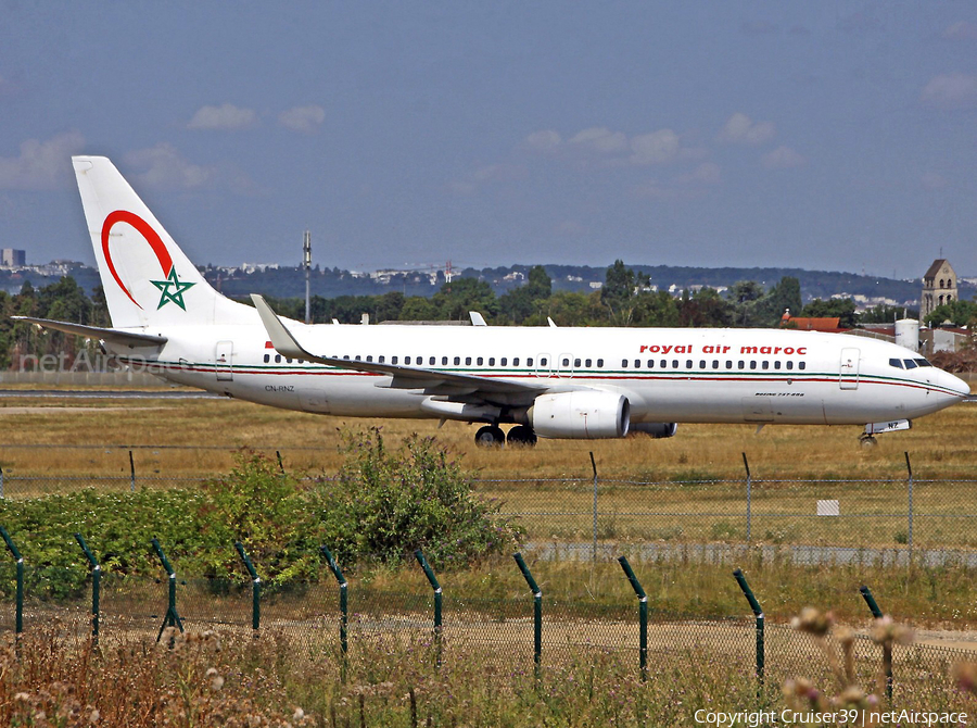 Royal Air Maroc Boeing 737-8B6 (CN-RNZ) | Photo 375183