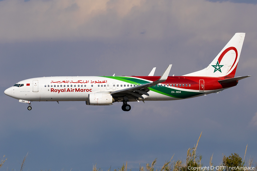 Royal Air Maroc Boeing 737-8B6 (CN-ROA) | Photo 563005