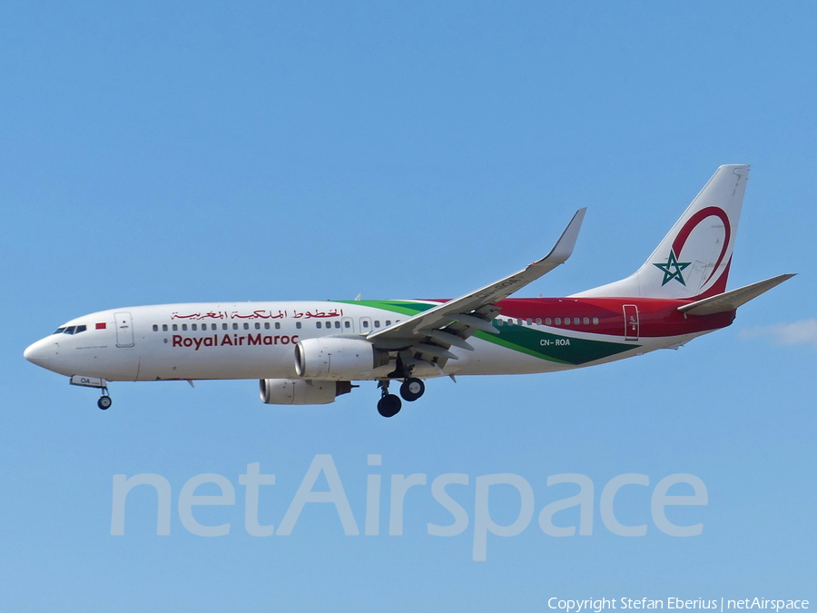 Royal Air Maroc Boeing 737-8B6 (CN-ROA) | Photo 516677